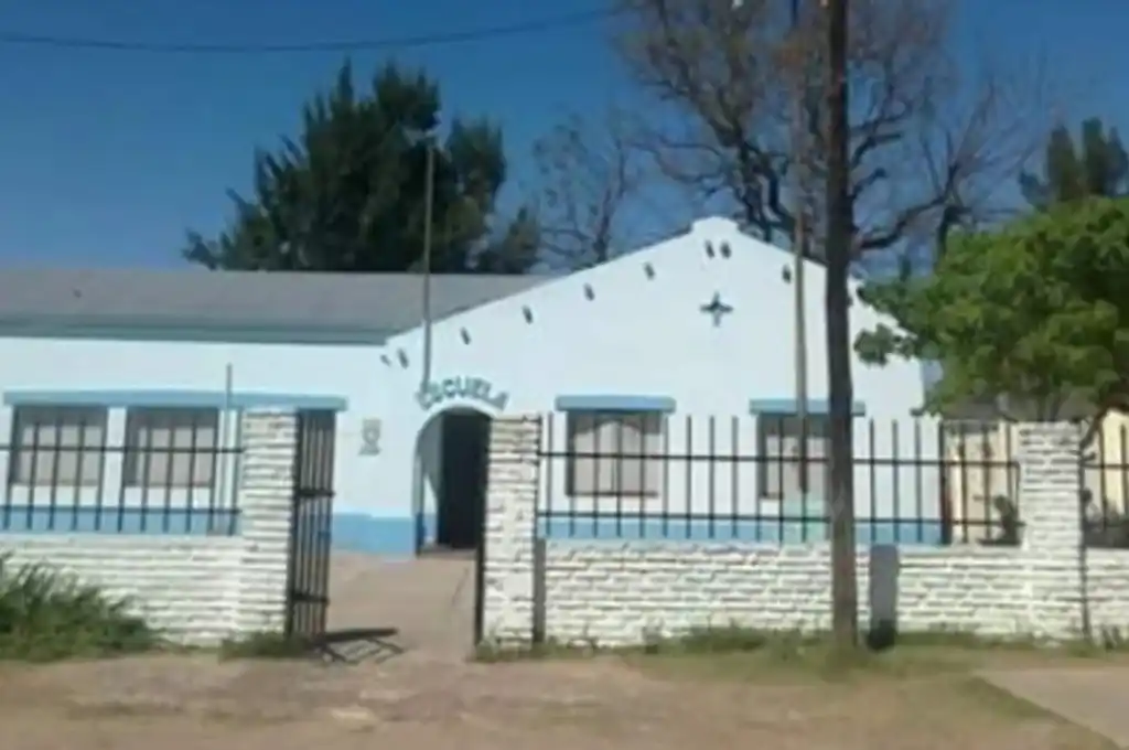 Escuela N° 39, 9 de Julio de Colastiné Norte donde se halló el estupefaciente.