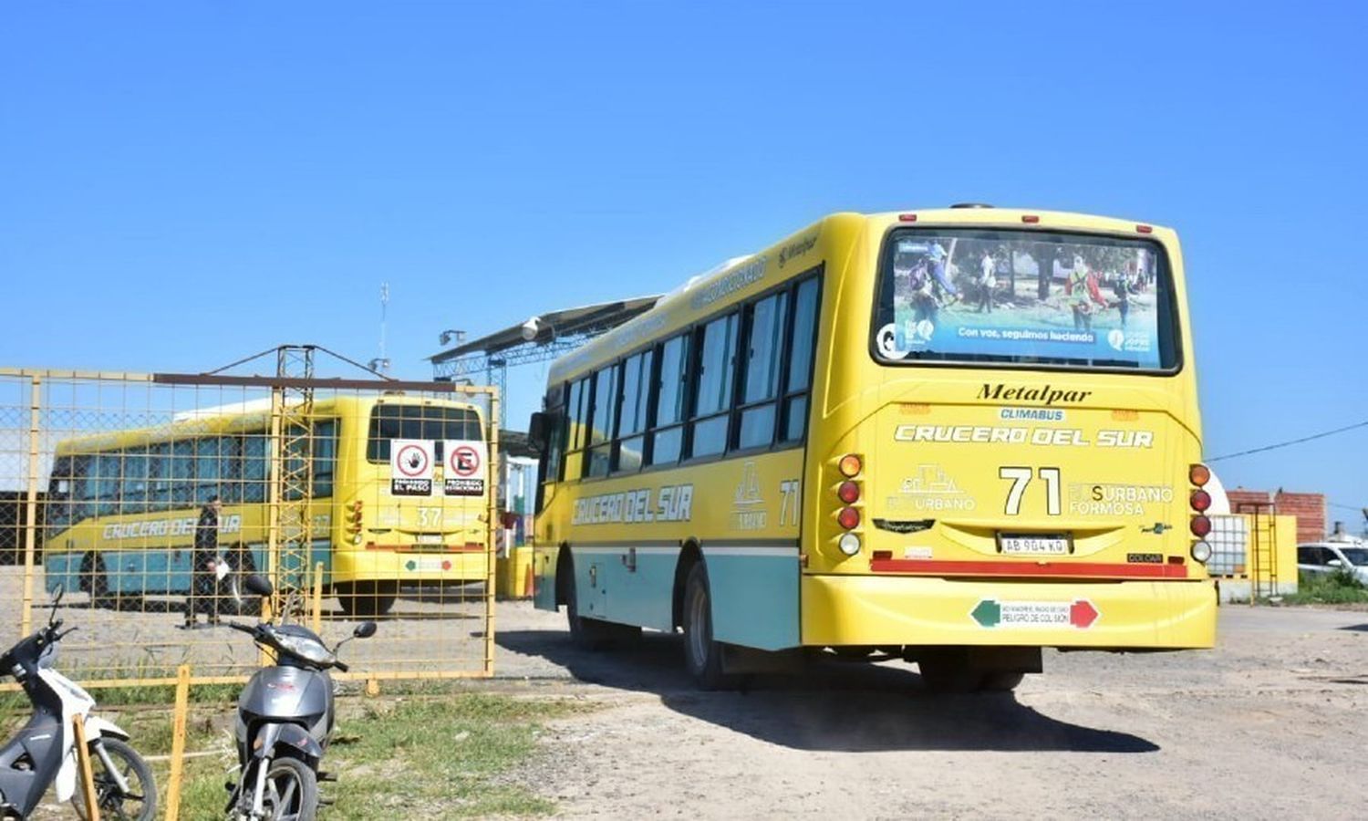 La municipalidad tomó posesión de las unidades de Crucero del Sur