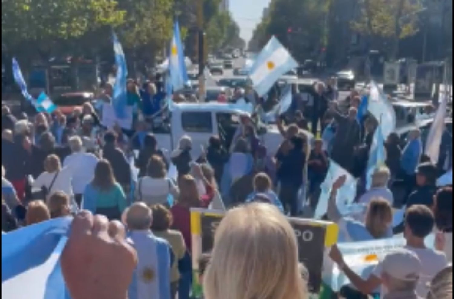 "Tractorazo" en Mar del Plata