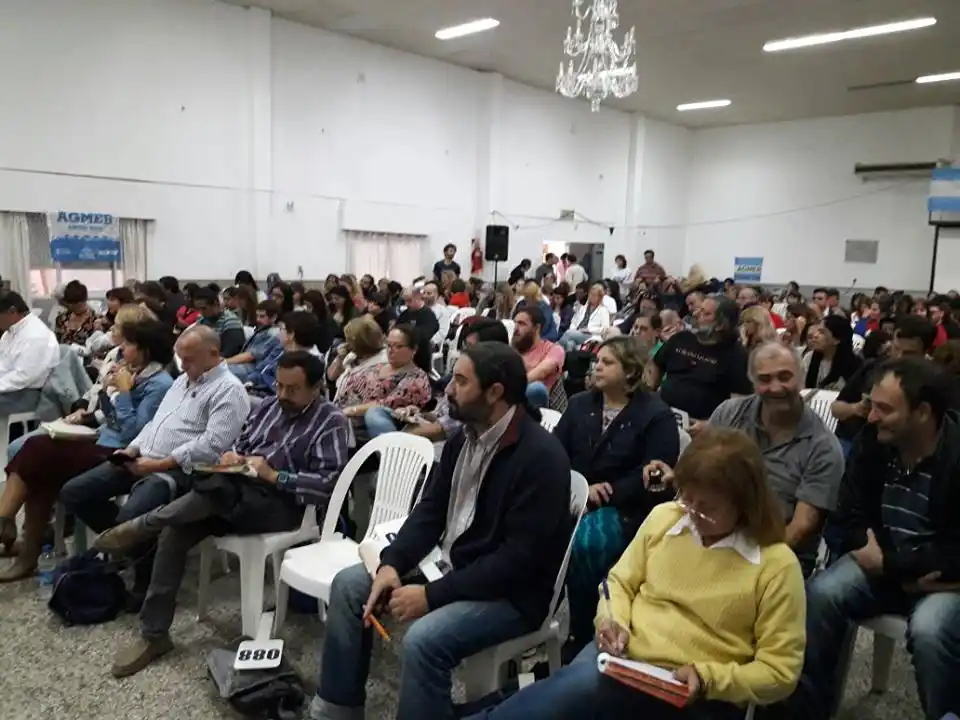 El congreso de Agmer rechazó la propuesta del Gobierno