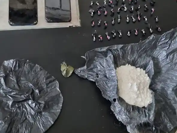 Drogas secuestradas.