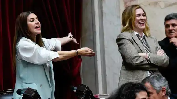 Revelaron un chat entre Lilia Lemoine y Martín Menem en plena sesión: "Es culpa de Santi Caputo"