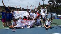 Encuentro barrial en Posta Tennis Tandil