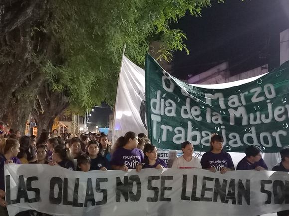 8M: acto, concentración y movilización por el Día de la Mujer Trabajadora