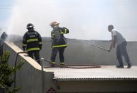Un incendió afectó un galpón de Italia al 1300
