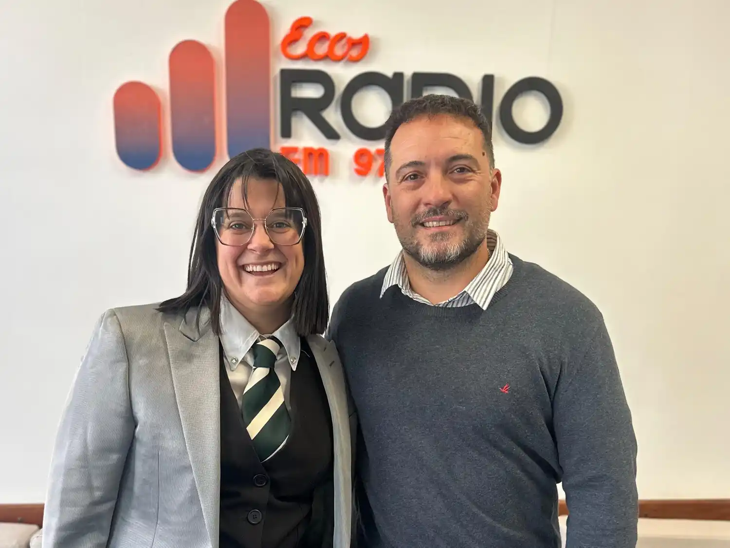 Apartidario. Bárbara Domínguez y Facundo Gorgojo dijeron que la idea es seguir revindicando al Colegio de Abogados como un lugar de encuentro, sin banderías políticas.