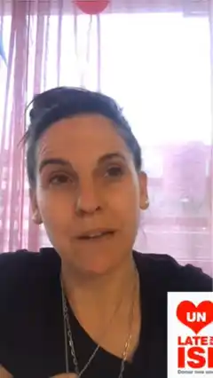 "Gracias familia donante, gracias ángel donante, gracias a todos por hacer que esto sea un milagro”,