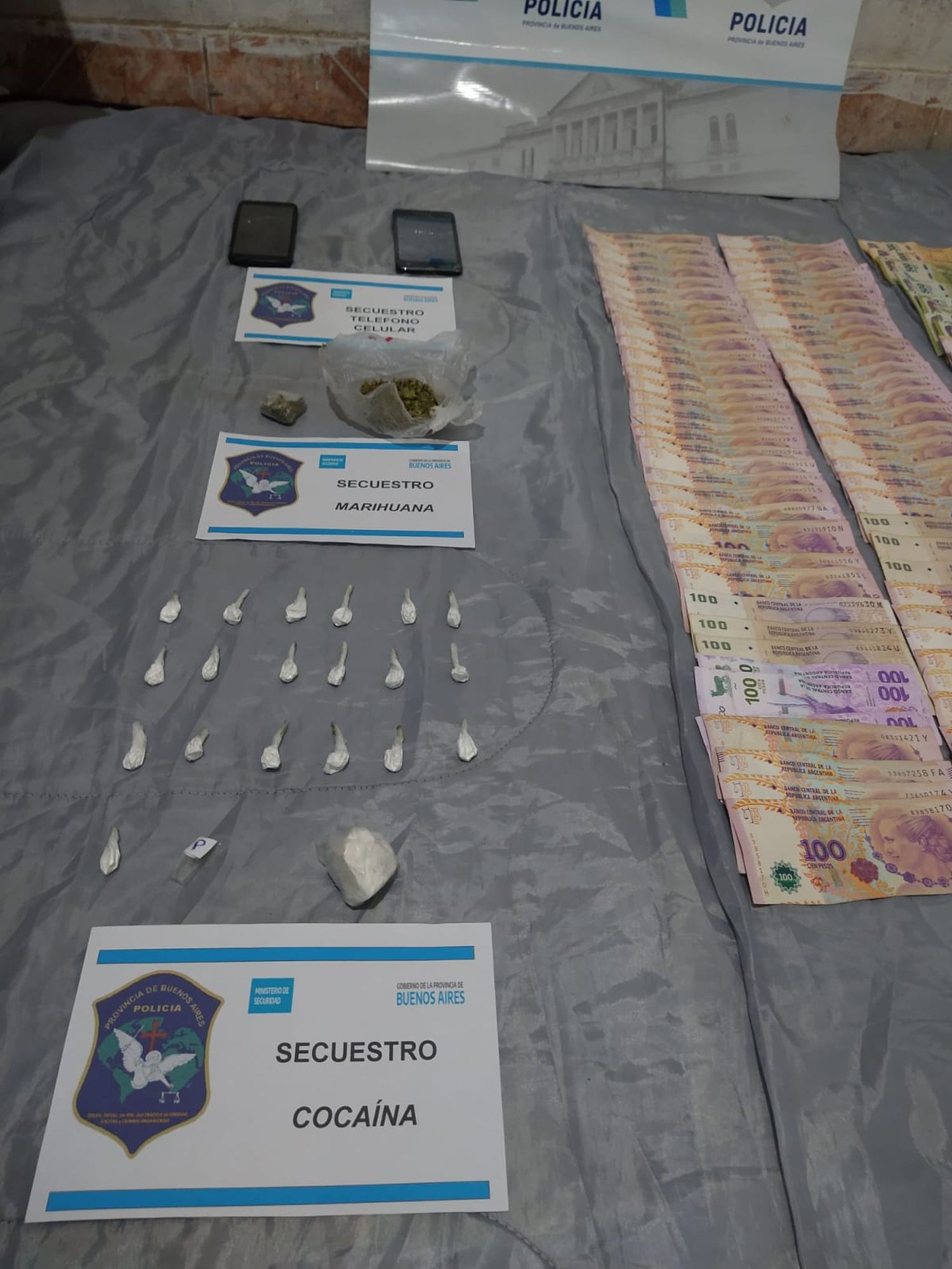 Secuestraron cocaína y detuvieron a una persona luego de un operativo antidroga