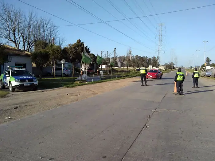 Operativos en rutas de acceso
