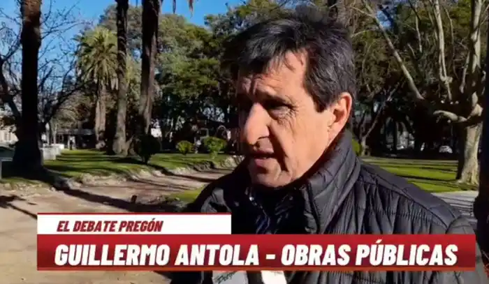 Guillermo Antola: “La economía condiciona el avance de las obras, pero cumplimos con nuestros compromisos”