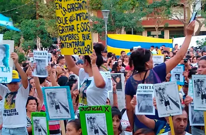 Manifestación por Carlos ‘Bocacha’ Orellano: «La justicia y la policía son el brazo armado de los delincuentes»