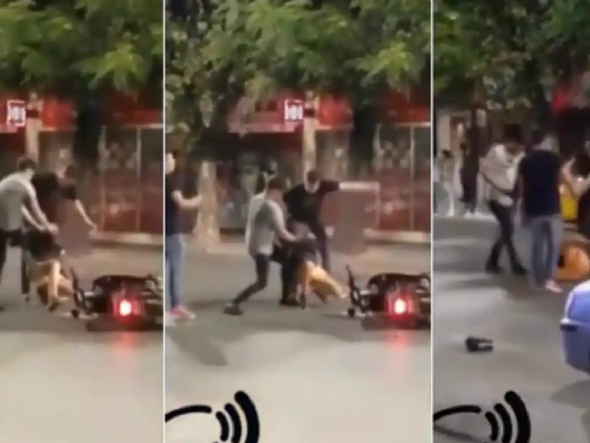 [Video] Salvaje golpiza a presunto motochorro en Córdoba