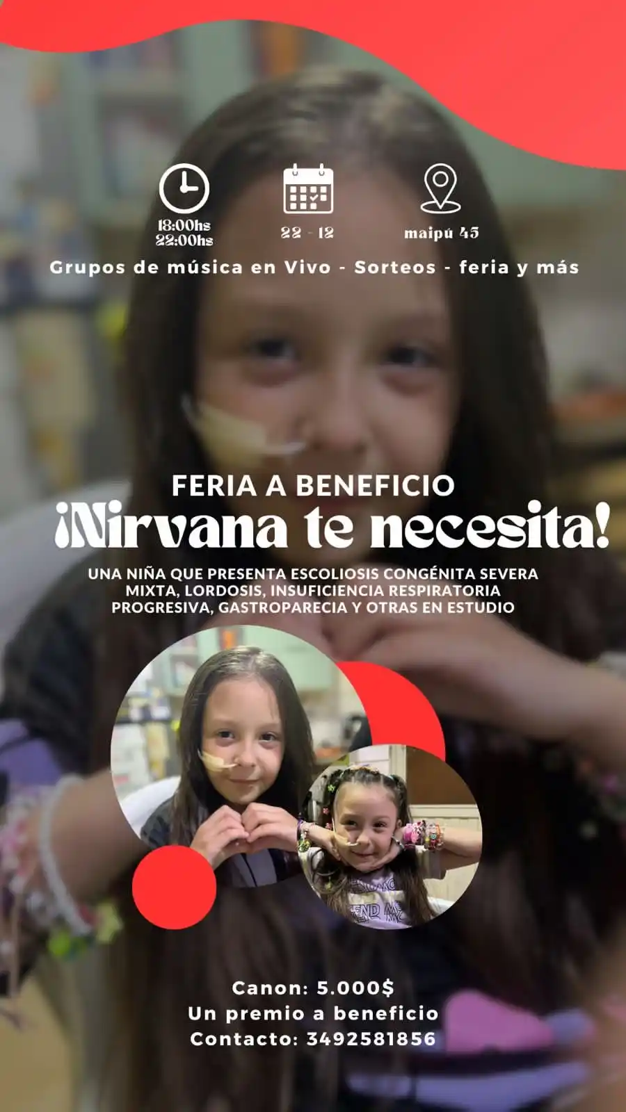 nirvana feria beneficio