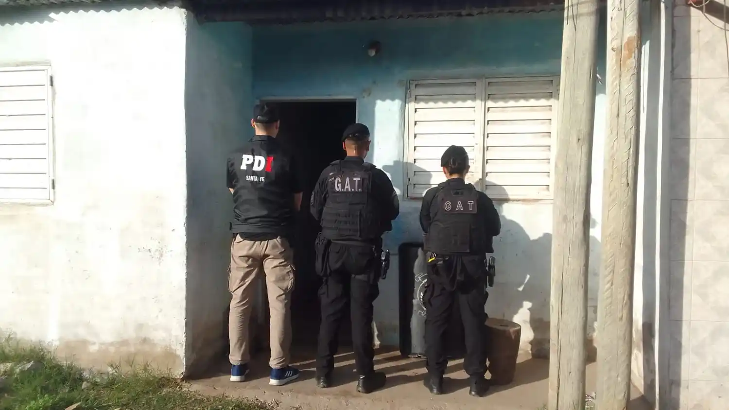 allanamiento de la pdi en santa fe por violencia de arma - 1