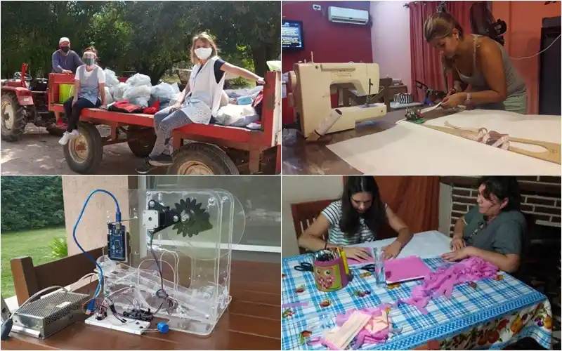 #Anuario2020 Tiempo de solidaridad: una campaña millonaria para el Hospital, barbijos y respiradores