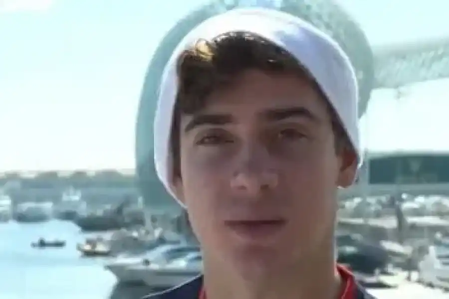 El saludo navideño de Franco Colapinto