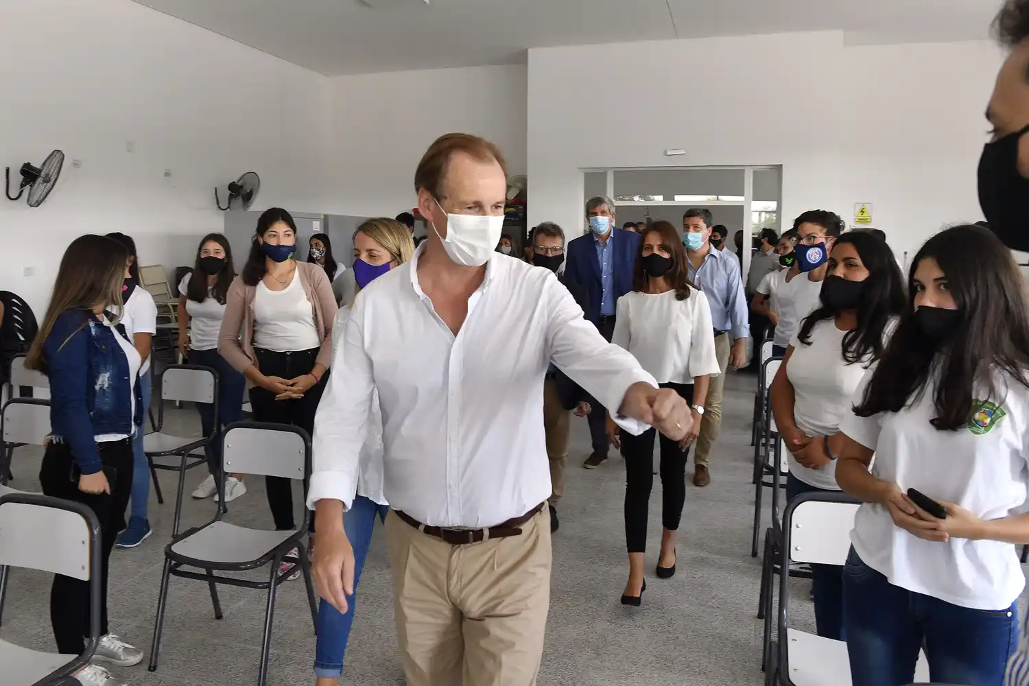 Bordet afirmó que seguirá invirtiendo en educación 