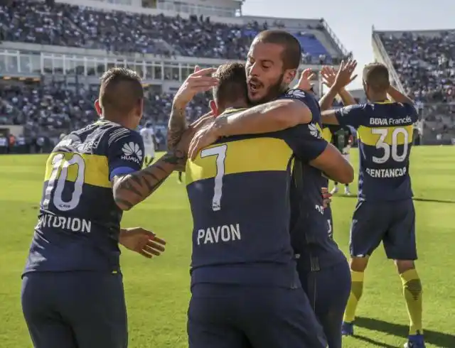 Boca pegó dos veces en San Juan y se afirmó arriba