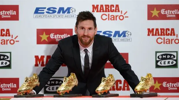 Messi, el mejor goleador de Europa