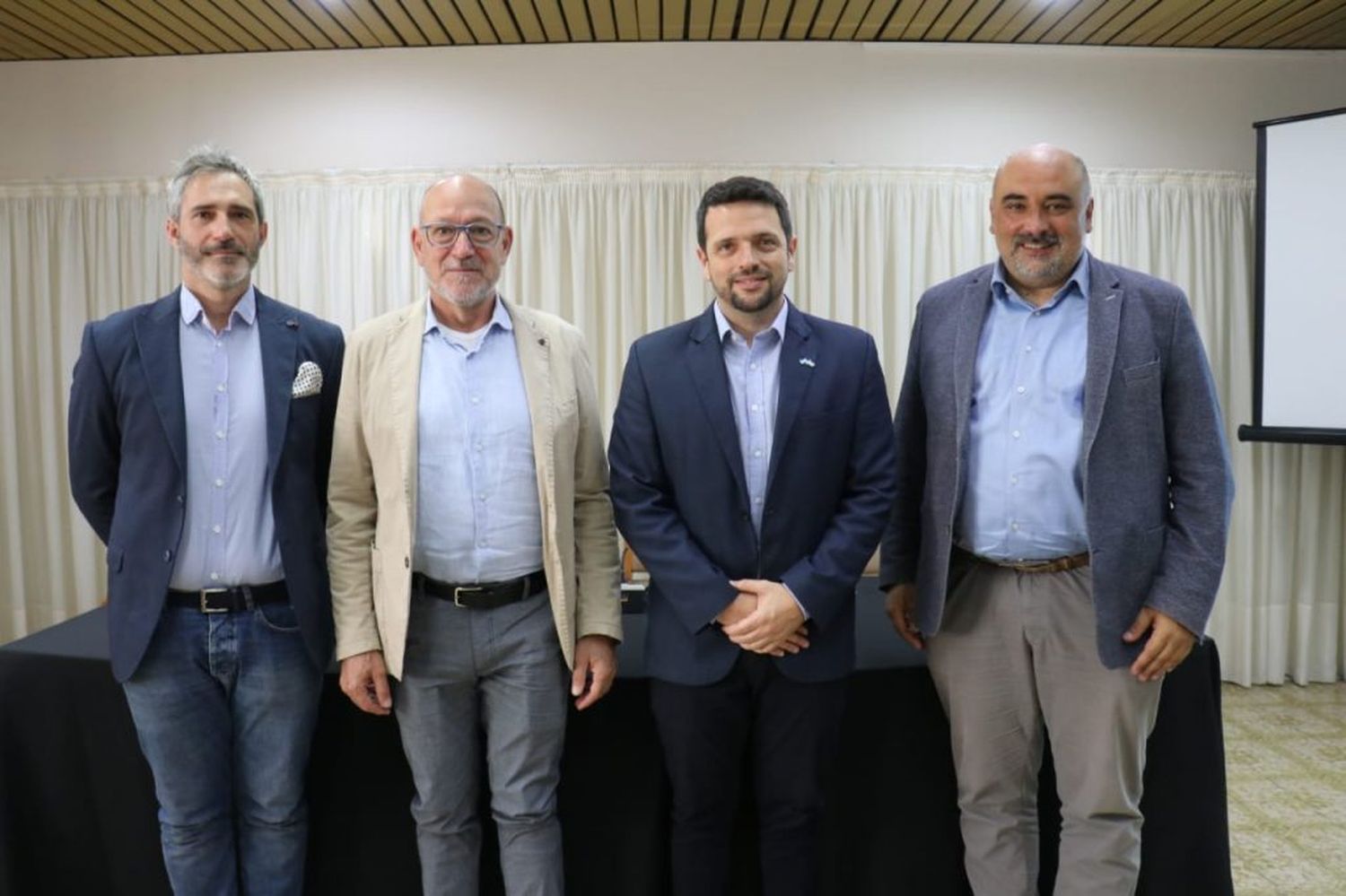 El intendente Braidot recibió a autoridades italianas y de la Unión Europea