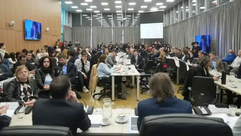 Plenario de comisiones en Diputados.