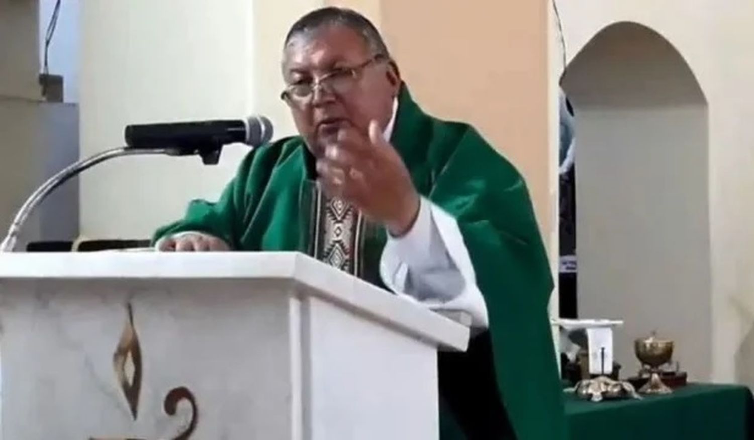 Ricardo “Cocó” Quiroga, el sacerdote condenado.