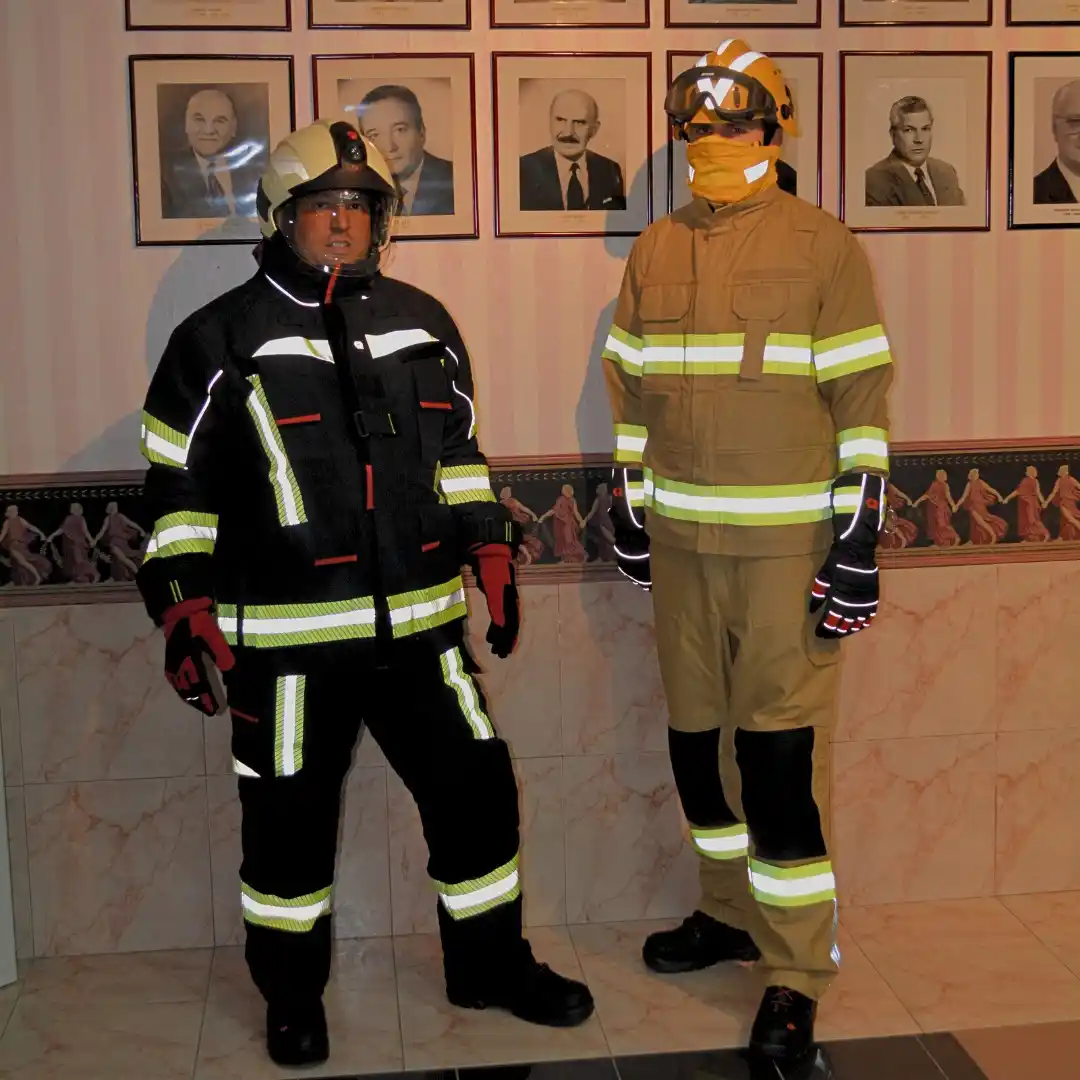 bomberos trajes