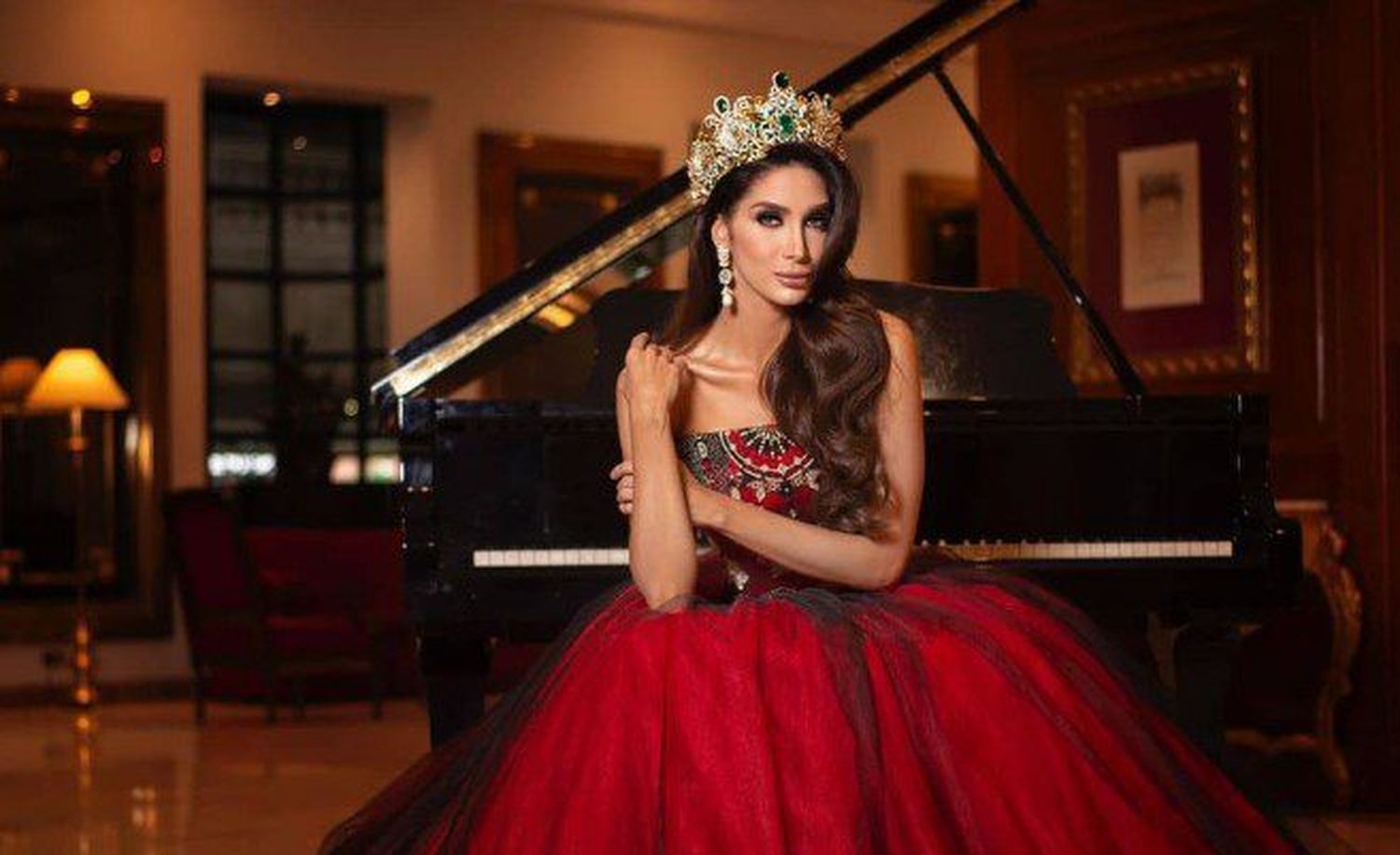 Vanessa Coello en la recta final del Miss Grand