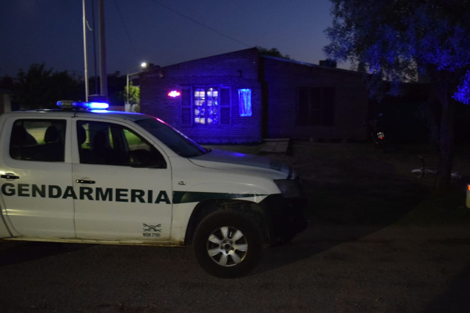 El operativo se concentró en un domicilio particular donde también funcionaba un comercio.