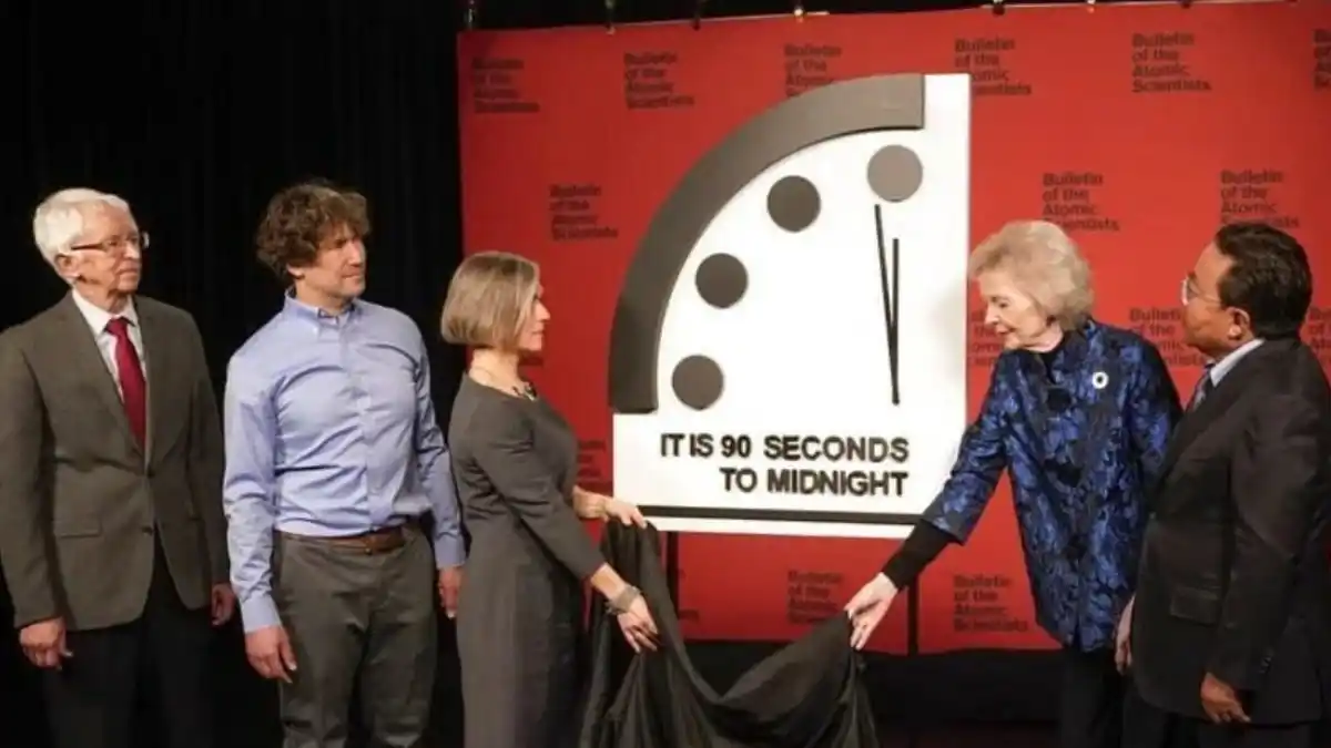 ¡TIC TAC, TIC TAC! El «Reloj del Juicio Final» sigue acelerándose y anuncia el apocalipsis