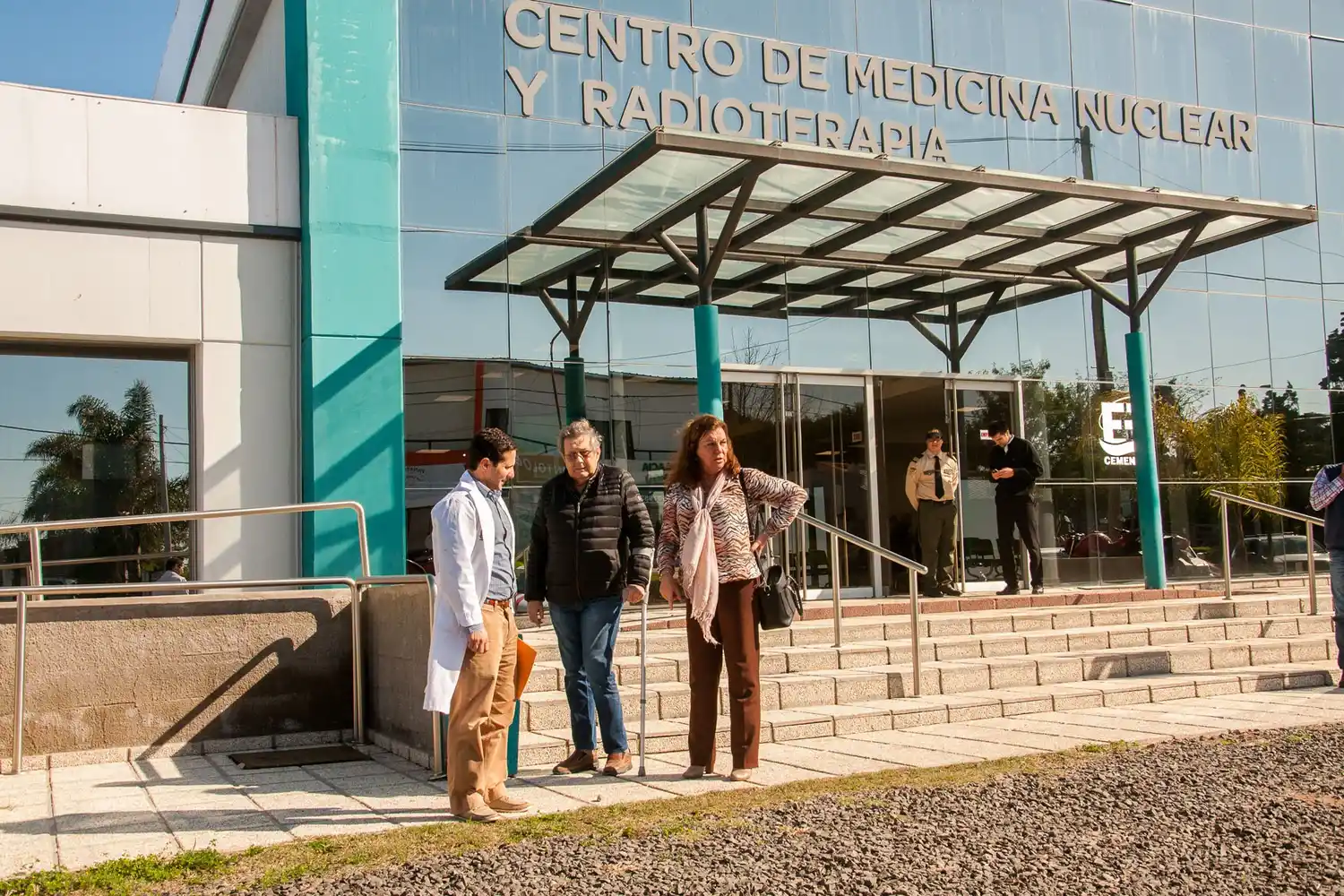 Evalúan obras complementarias para el Centro de Medicina Nuclear de Oro Verde