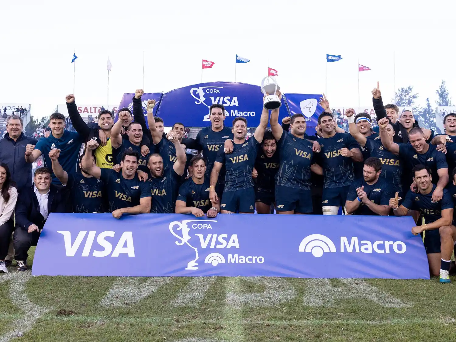 Triunfo argentino 52 a 17 ante Uruguay en Salta.Foto: @lospumas ·