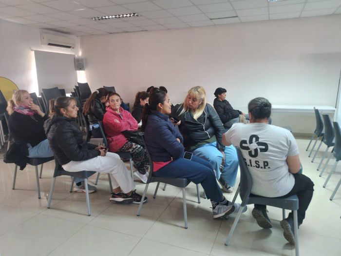 Reunión del gremio con trabajadores del SISP por situaciones de tensión en el ámbito laboral