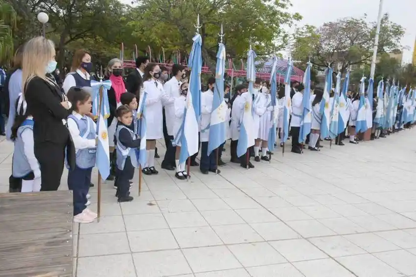 El gobernador Insfrán presidió el acto 
en homenaje al General San Martín