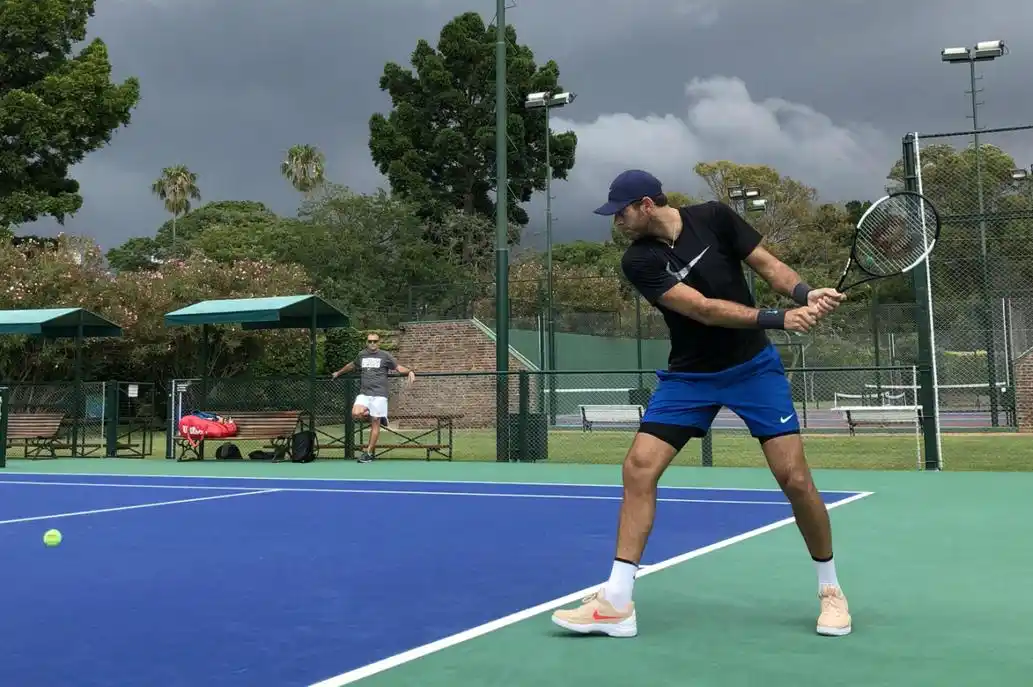 Del Potro intensifica su trabajo de cara al regreso