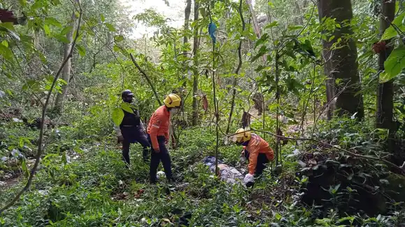 NO SE LANZÓ AL VACIO: hallan cadáver de un hombre en el cauce del río que cruza el viaducto nuevo de San Cristóbal