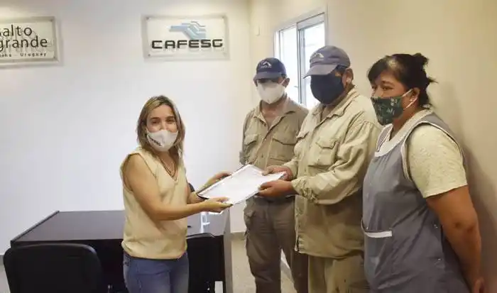 CAFESG beneficia a  emprendedores  de Chajarí