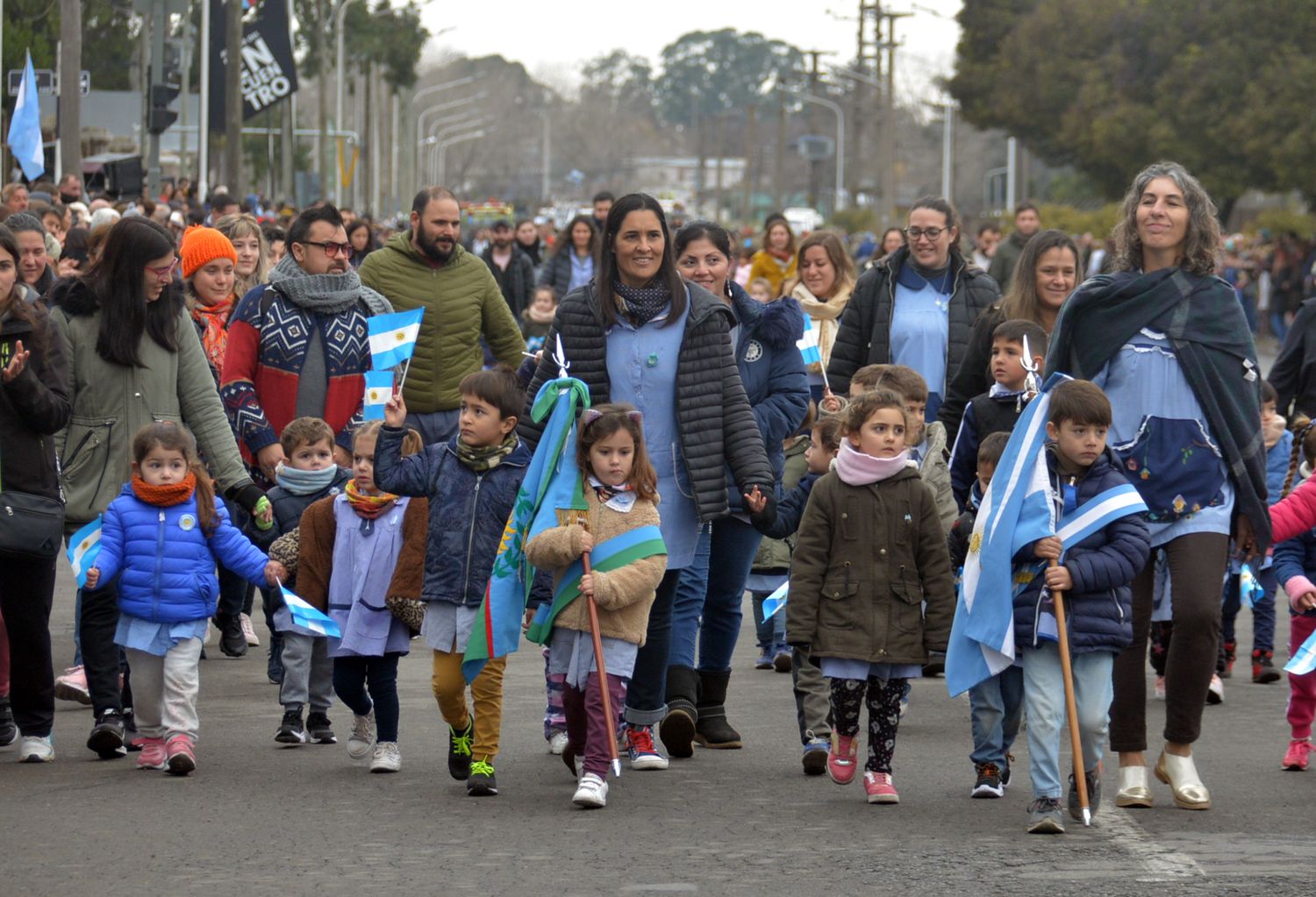 Las postales del tradicional desfile patrio para celebrar la Independencia