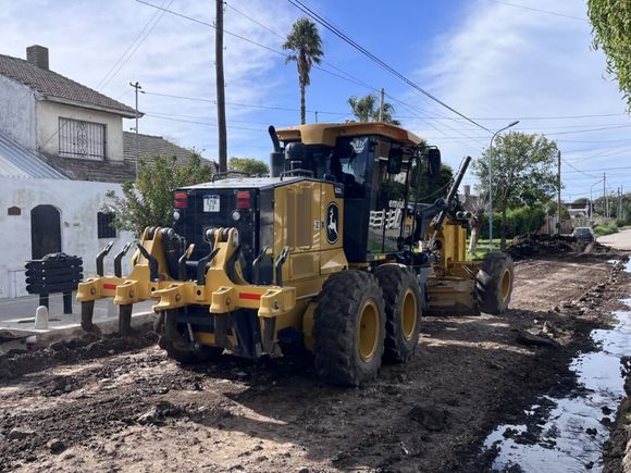 Comenzaron las obras de cordón cuneta en el barrio Faro Norte