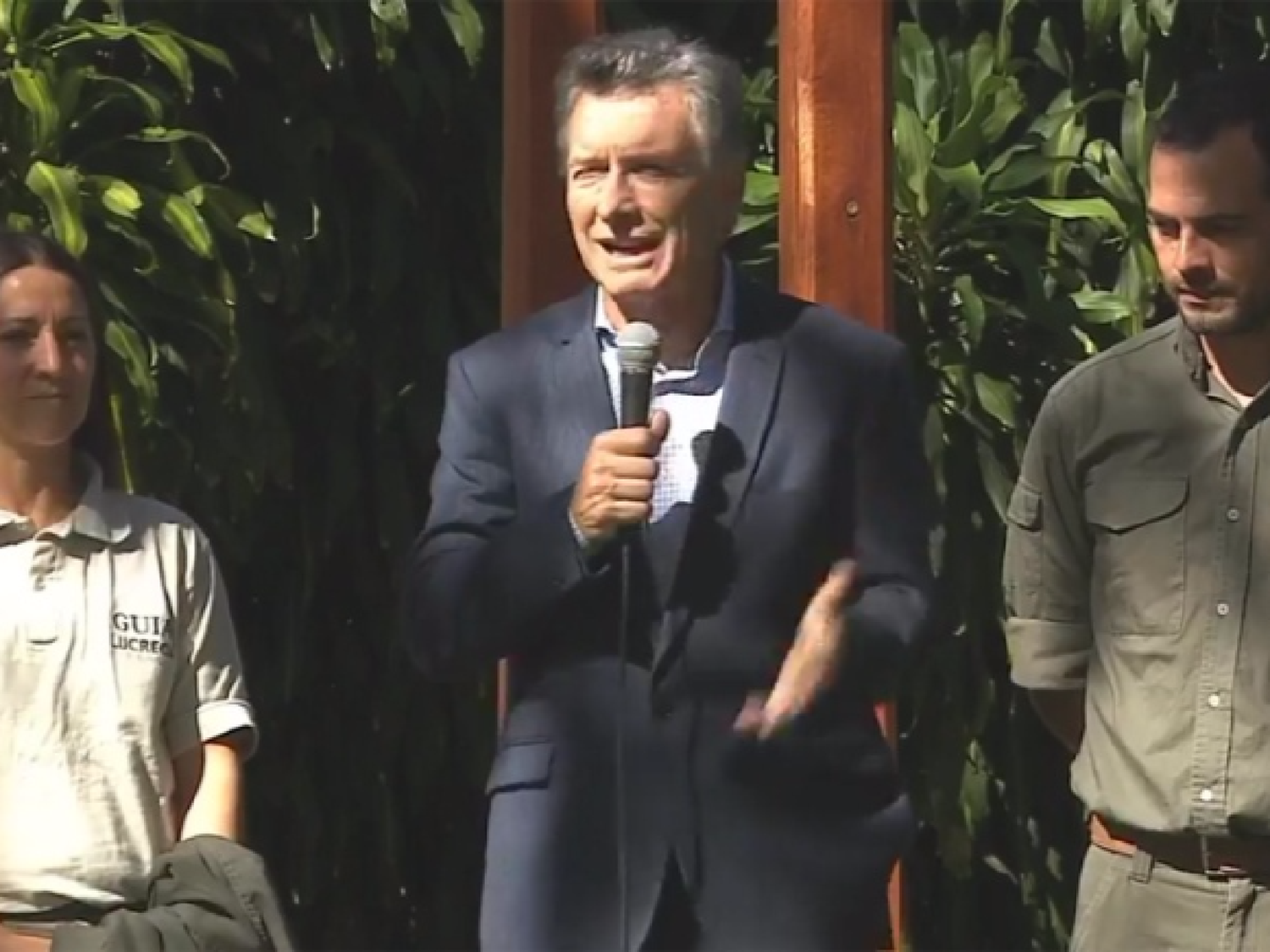 Macri dijo que su gobierno busca “crear bases” para que en el país “haya trabajo y no impunidad” 