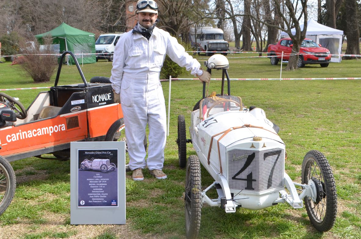 Un piloto de San Francisco brilló en el campeonato internacional de Cyclekart en Firmat