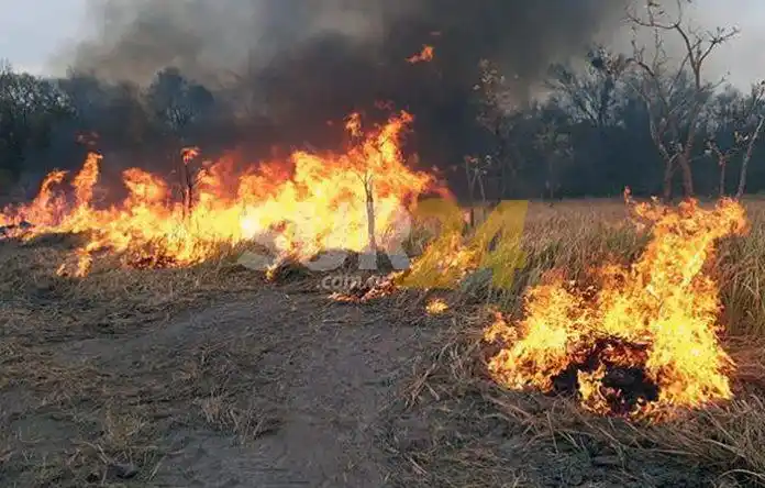 Rufino: provocaron un incendio y terminaron en la comisaría