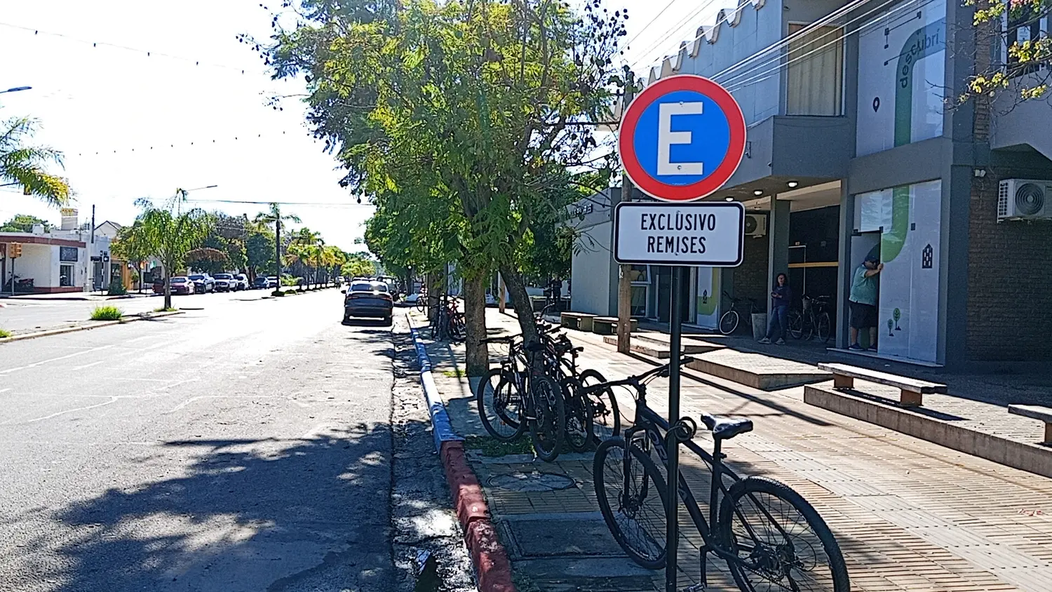 Nuevo sector exclusivo de estacionamiento de remises en la Terminal