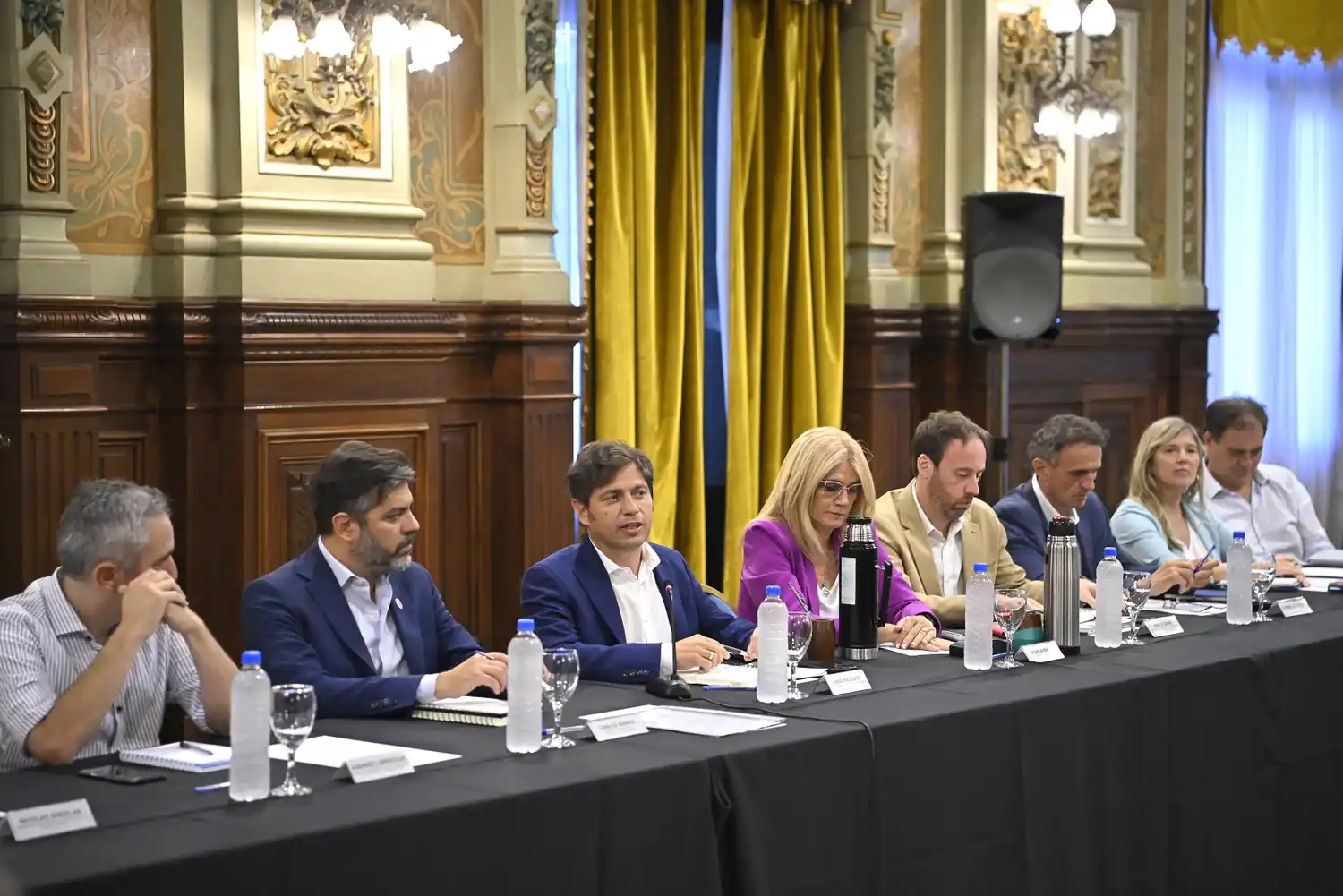Kicillof recibió a intendentes de la provincia