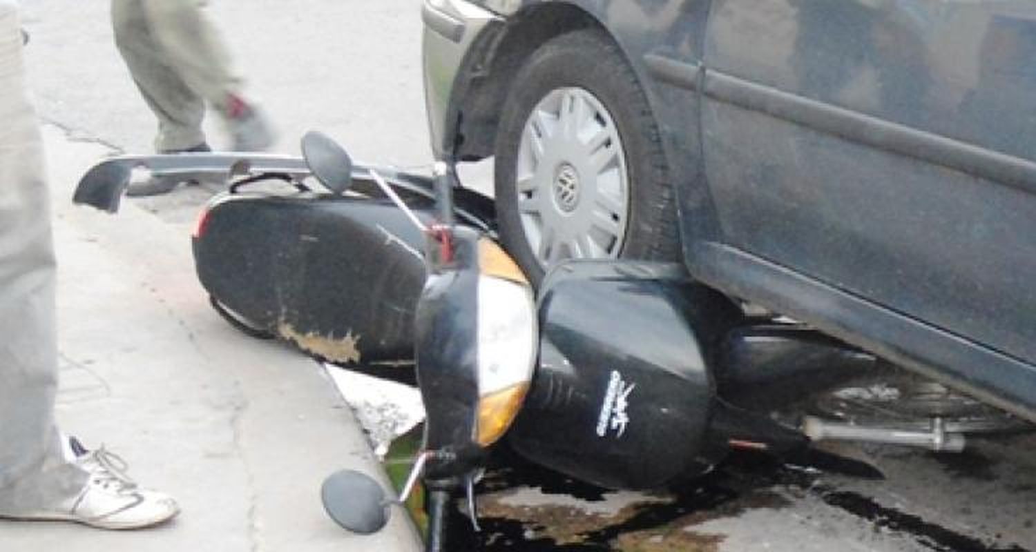En junio, el 69 por ciento de los accidentes de tránsito fueron protagonizados por motos