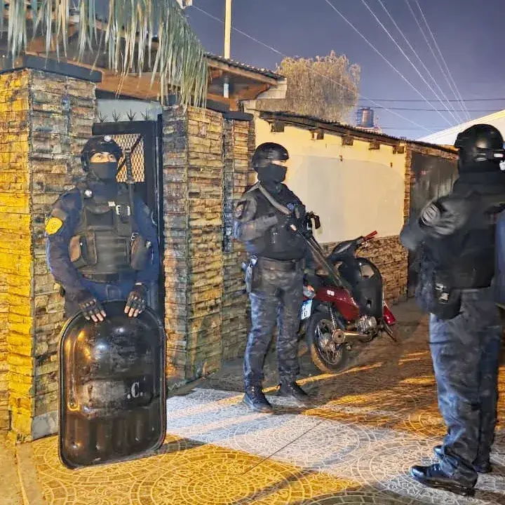 Operativo antidrogas en barrio Fátima: incautan cocaína, dinero y celulares