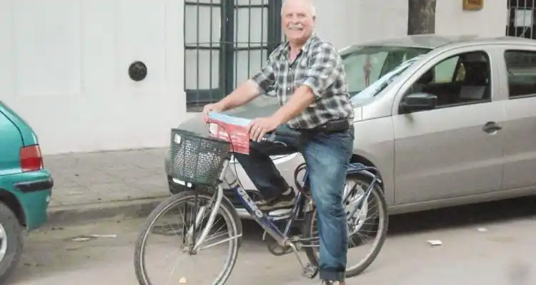 Cacho Quintana: “Es la quinta bicicleta que me afanan”