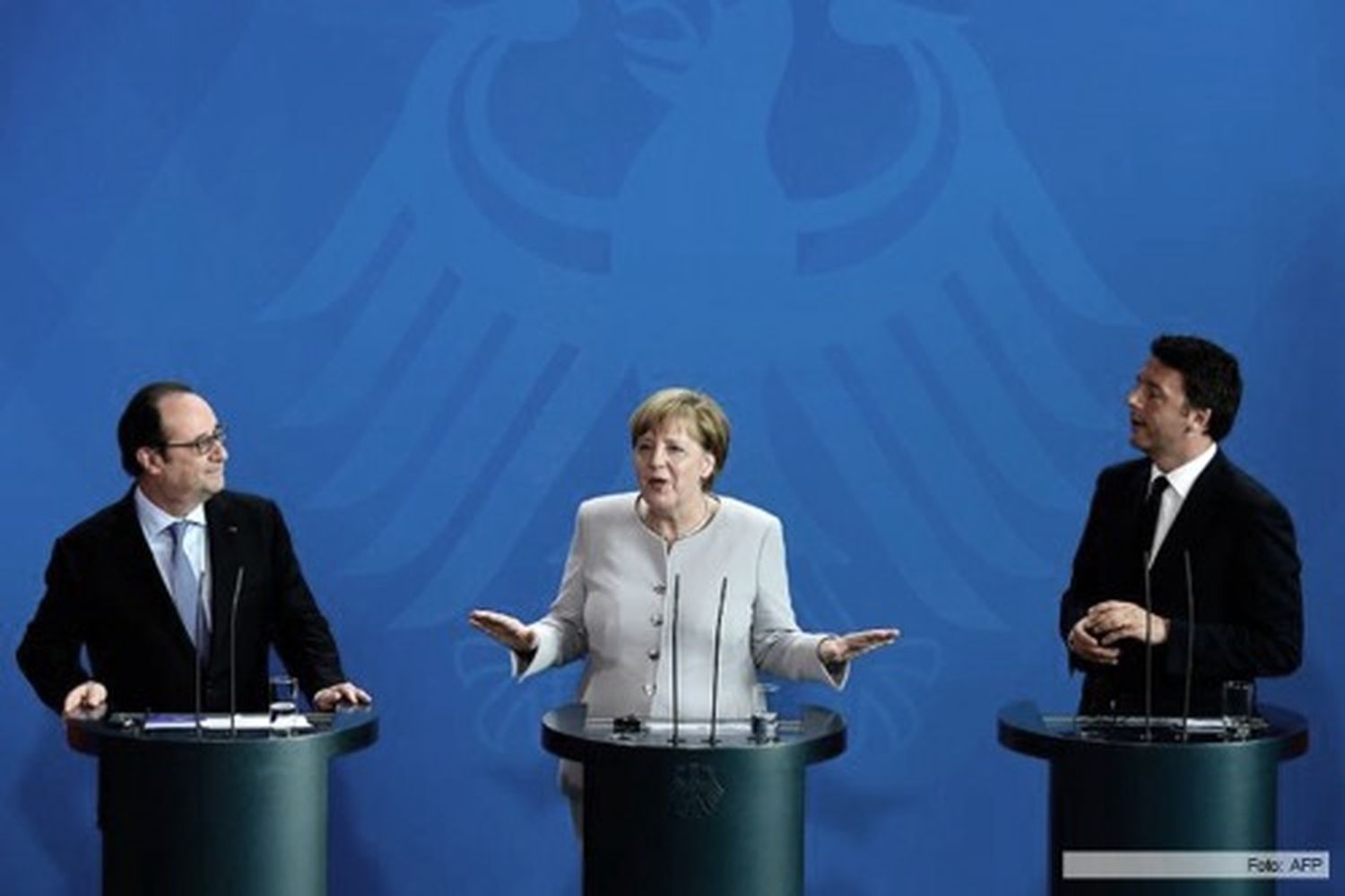 Renzi, Merkel y Hollande se reunirán para “relanzar la UE”