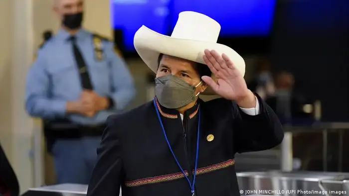 Pedro Castillo, presidente peruano.