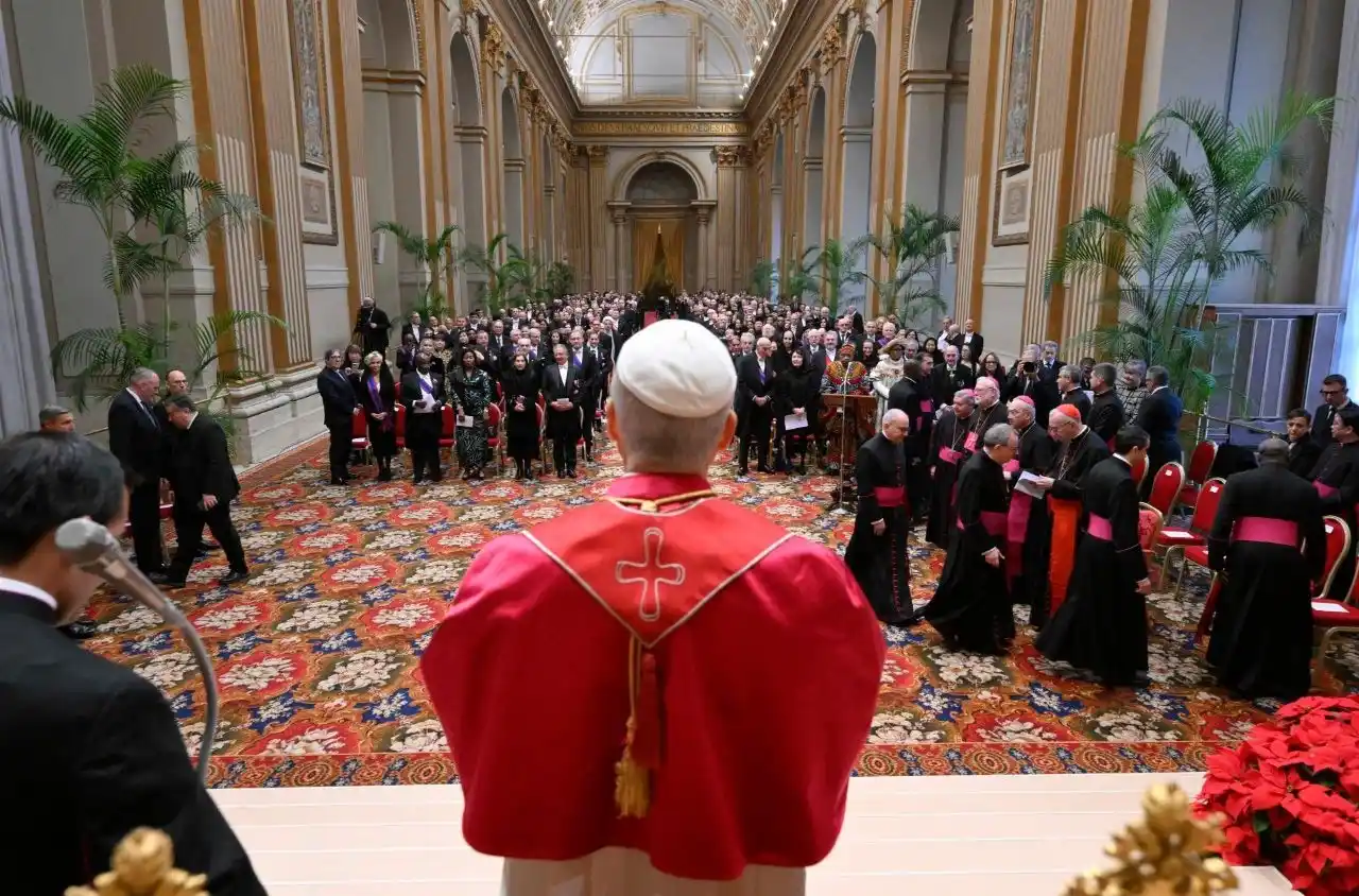 Audiencia del Papa con diplomáticos acreditados en la Santa Sede. VN